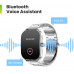 Amazfit Pop 3S Smart Watch with 1.96" AMOLED Display, BT Calling, SpO2, 12-Day Battery Life, 304 Stainless Steel, AI Voice Assistance, 100 Sports Modes, 24H HR Monitor, Music Control (Metallic Sliver)